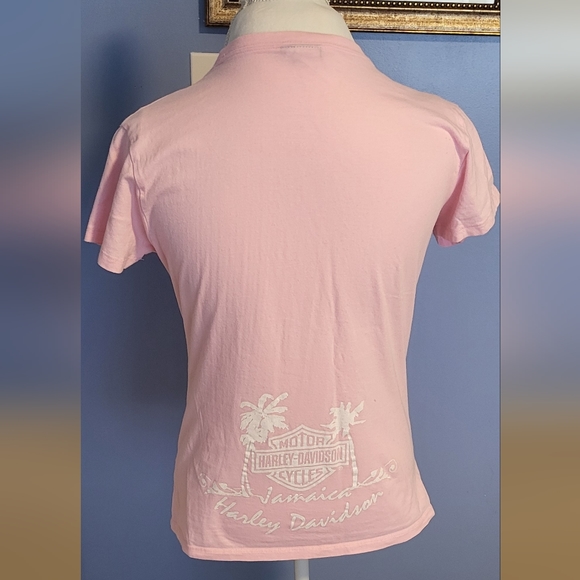 Womens Harley Davidson Jamaica t-shirt. - Picture 2 of 7